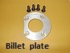 T5 World Class Billet  Aluminum or Stock stamped steel Cluster Support Plate