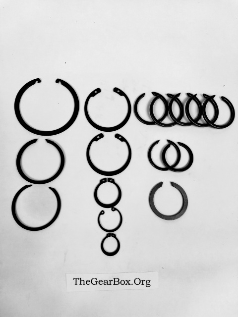 SRK6060 6060 Snap ring & Split ring kit